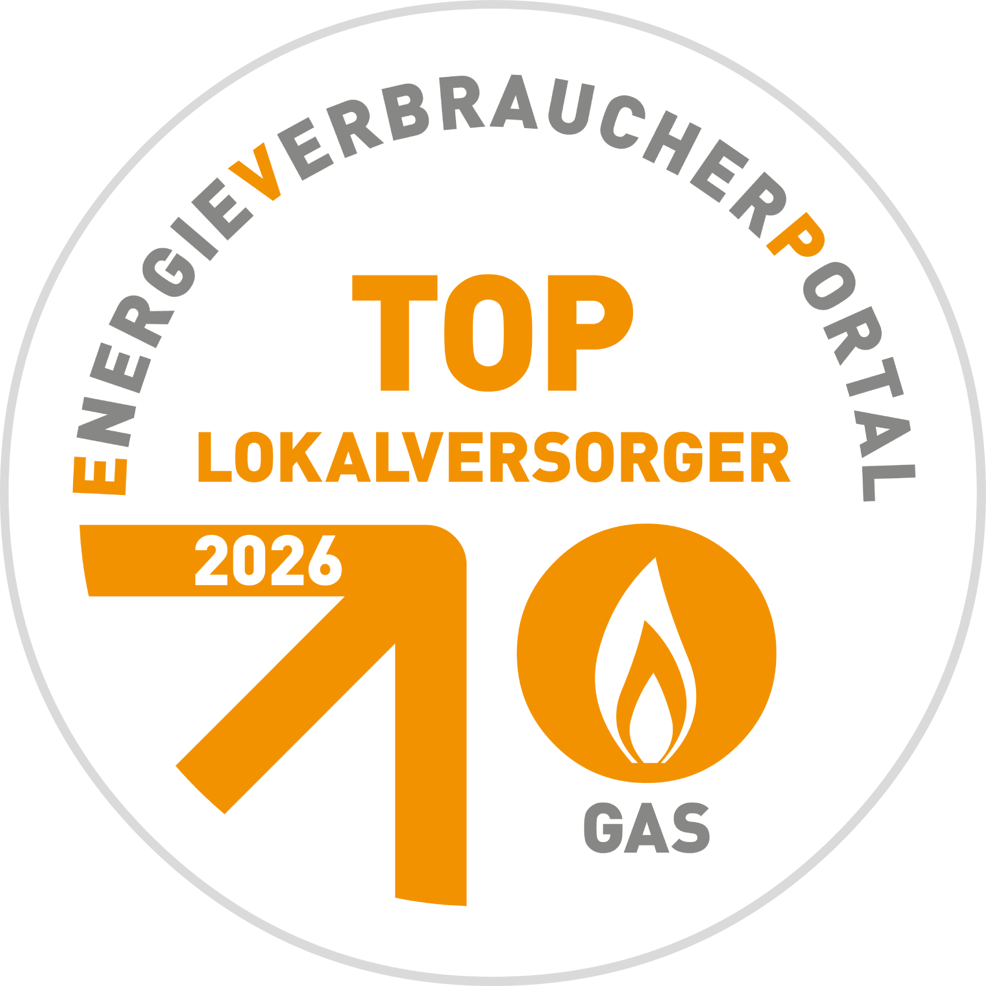 Top-Lokalversorger Strom - schon 10 Jahre in Folge!